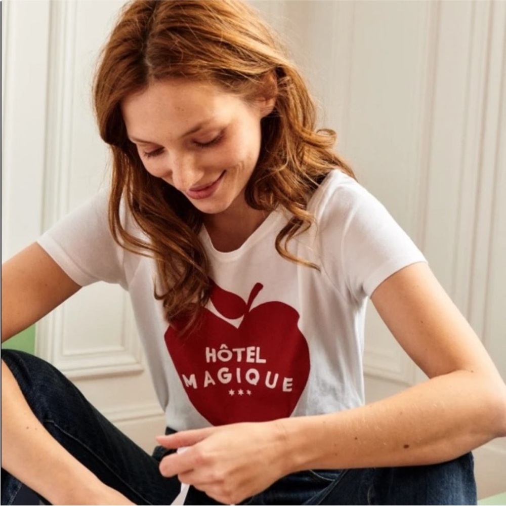 NWT Hôtel Magique x Sezane t shirt XS - Picture 3 of 4